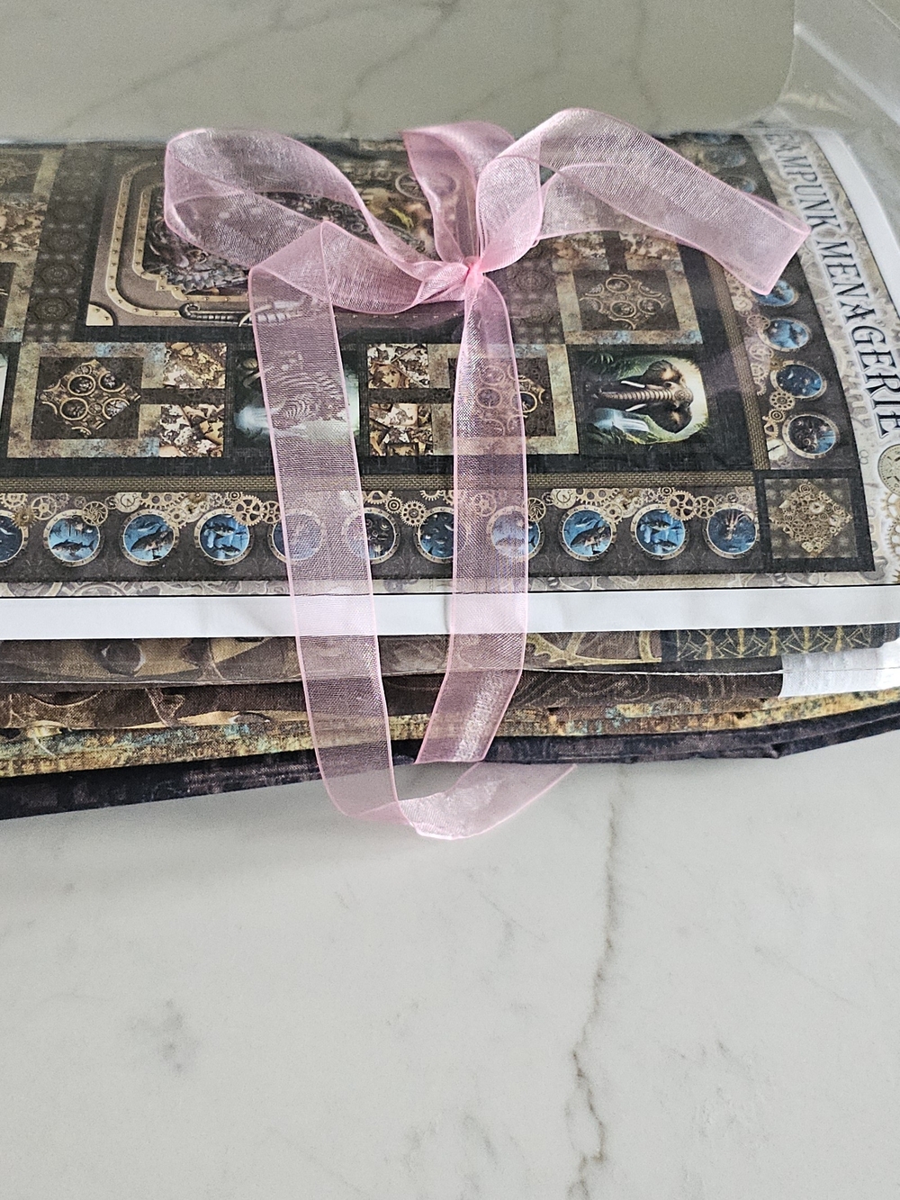 Steampunk Menagerìe Quilt Kit With Pattern By Jason Yenter
